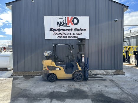 cat-2c6500-mast-forklift #6132